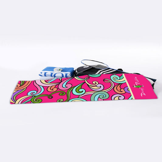 Dizzy Pickle Anna Pink Pickleball Cooling Sports Towel