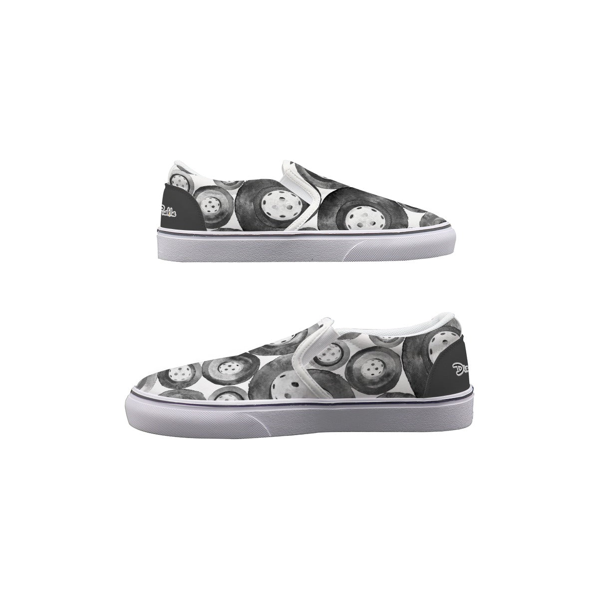 Dizzy Pickle Heidi BKW Main Women's Casual Slip-On Canvas Shoes