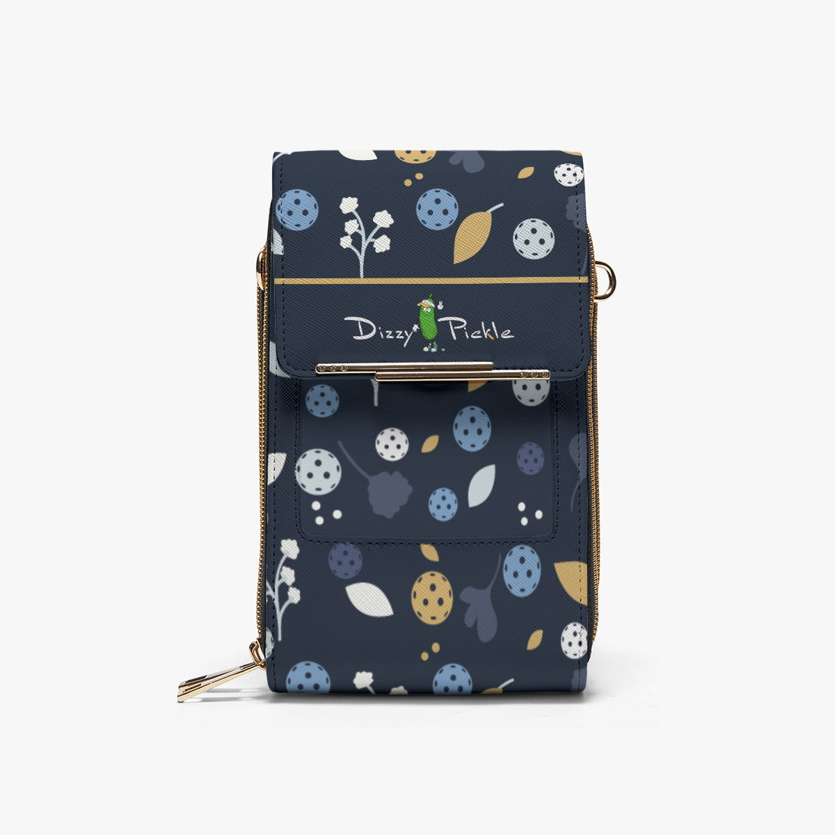 Dizzy Pickle Lesley Dark Blue Women's Pickleball Mobile Phone  Crossbody Bag