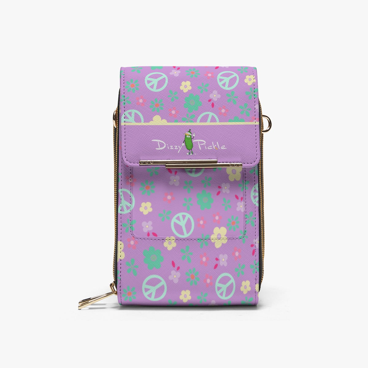 Dizzy Pickle Hope Lavender Women's Pickleball Mobile Phone  Crossbody Bag