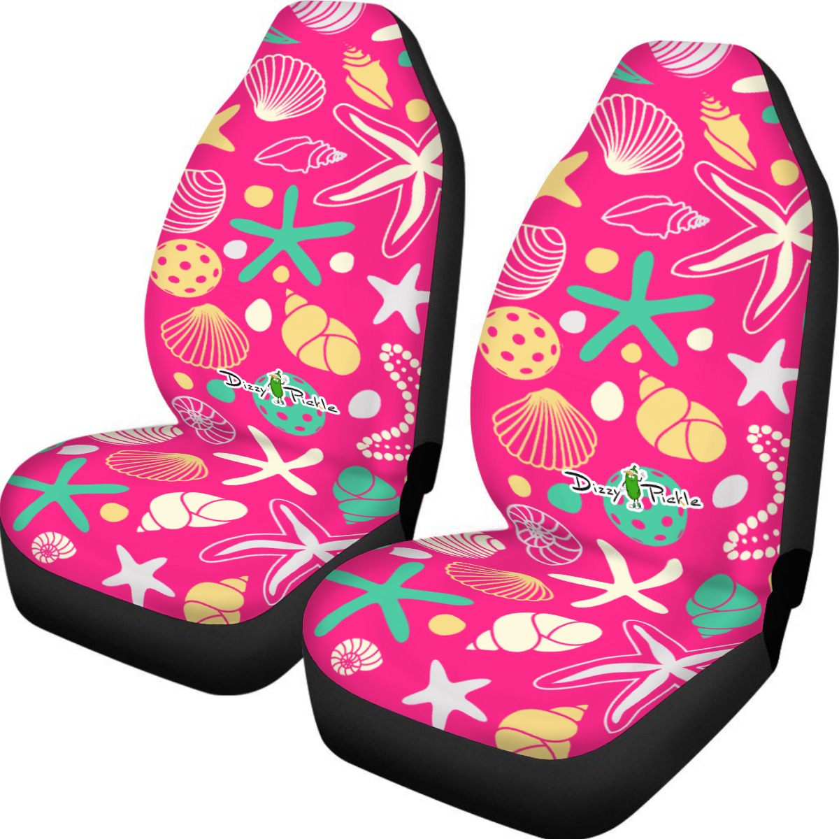 Dizzy Pickle MaryEllen Main Universal Car Seat Cover (Includes a pair of seat covers.)