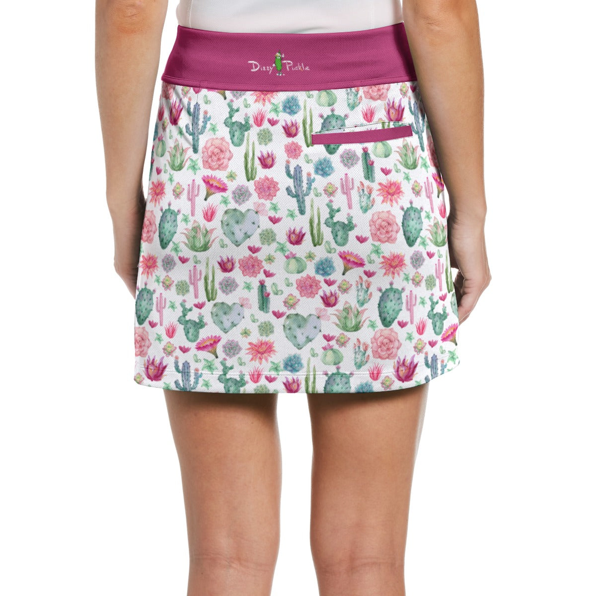 Dizzy Pickle Caroline Mini Women's 17" Performance Pickleball Skort with Inner Shorts