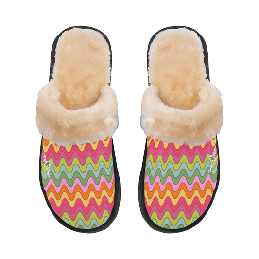 Dizzy Pickle Hannah Waves Women's Pickleball Plush Slippers