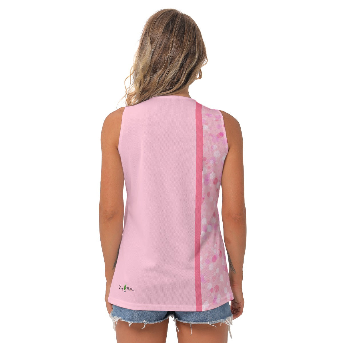 Dizzy Pickle Adleigh Bubbles Women's Pickleball Sleeveless V-Neck Top