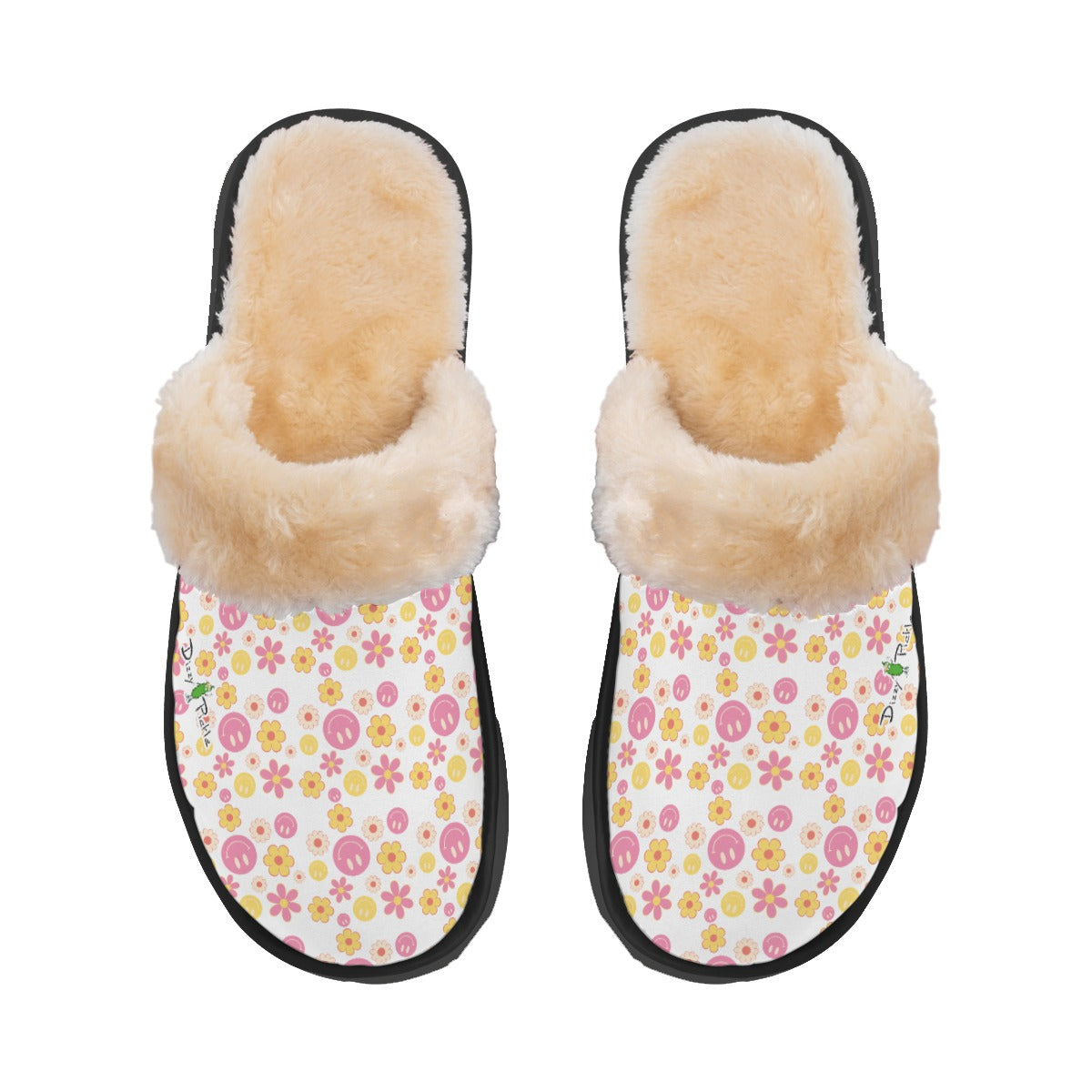 Dizzy Pickle Joy Women's Pickleball Plush Slippers