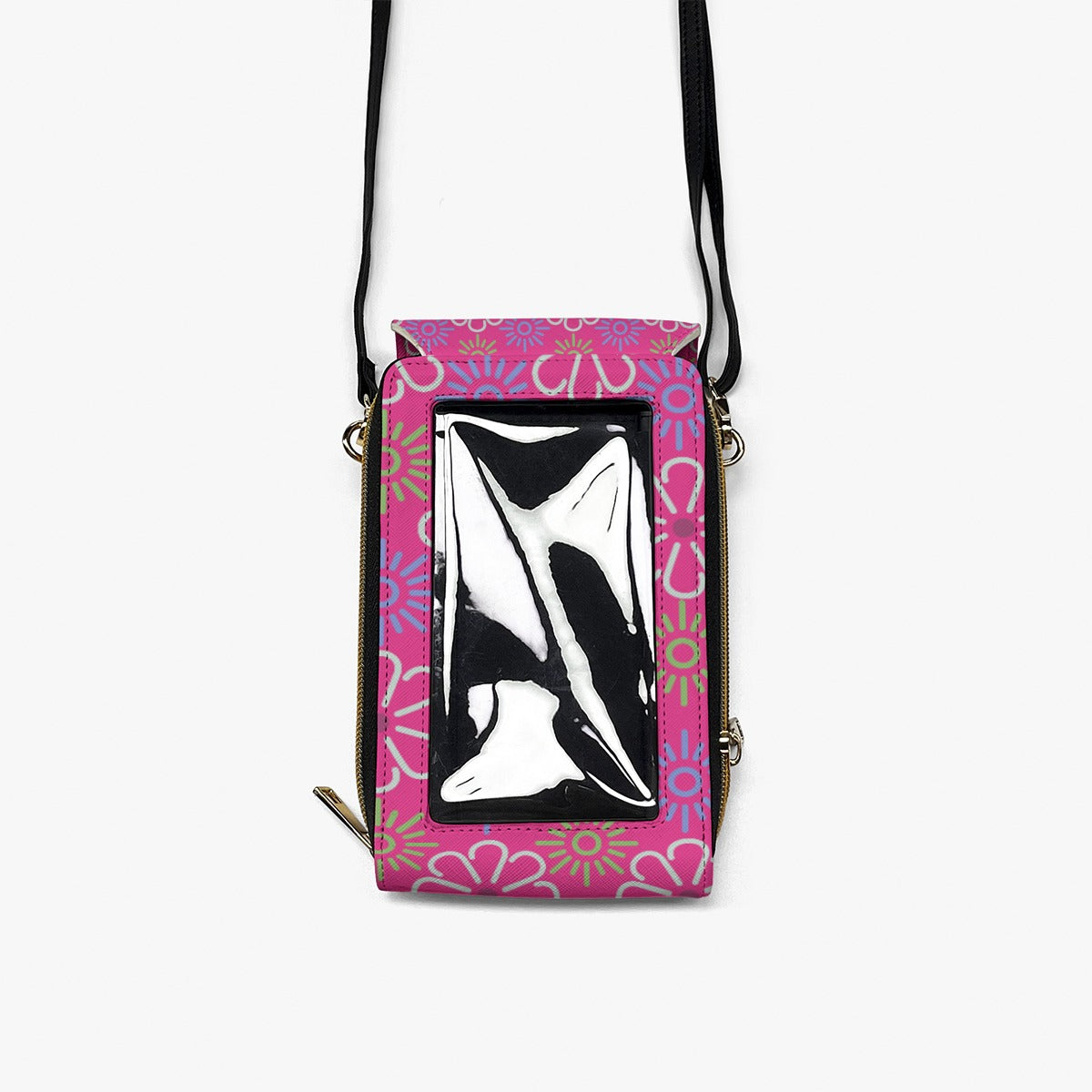 Dizzy Pickle April Pink Women's Pickleball Mobile Phone  Crossbody Bag