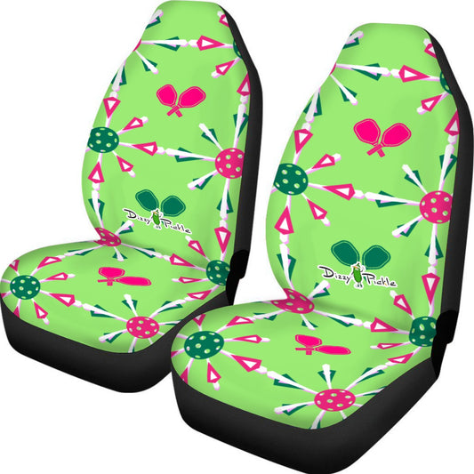 Dizzy Pickle Penny Paddles and Balls PG Universal Car Seat Cover (Includes a pair of seat covers.)