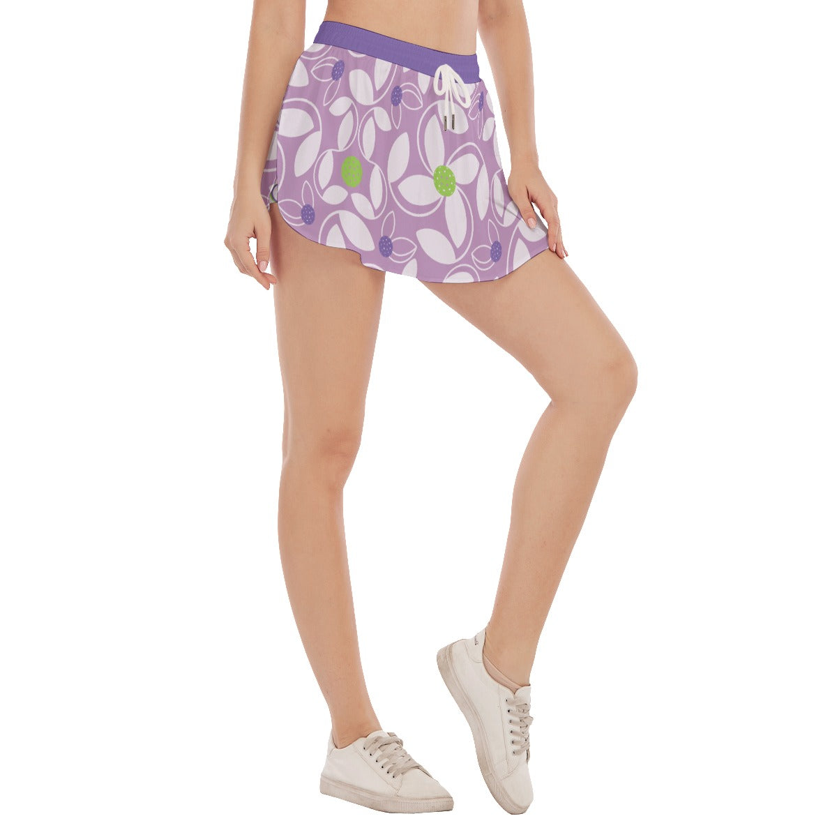 X-LARGE Dizzy Pickle Beth Women's Pickleball Sport Skorts with Split Sides and Coordinating Under Shorts