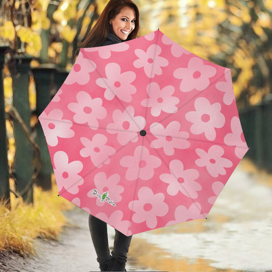 Dizzy Pickle Adleigh Blooms Pickleball Automatic Button Release Umbrella