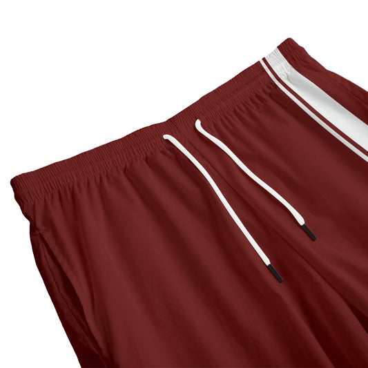 Dizzy Pickle 6Z8NF Burnt Red Men's Pickleball Performance Sports Shorts