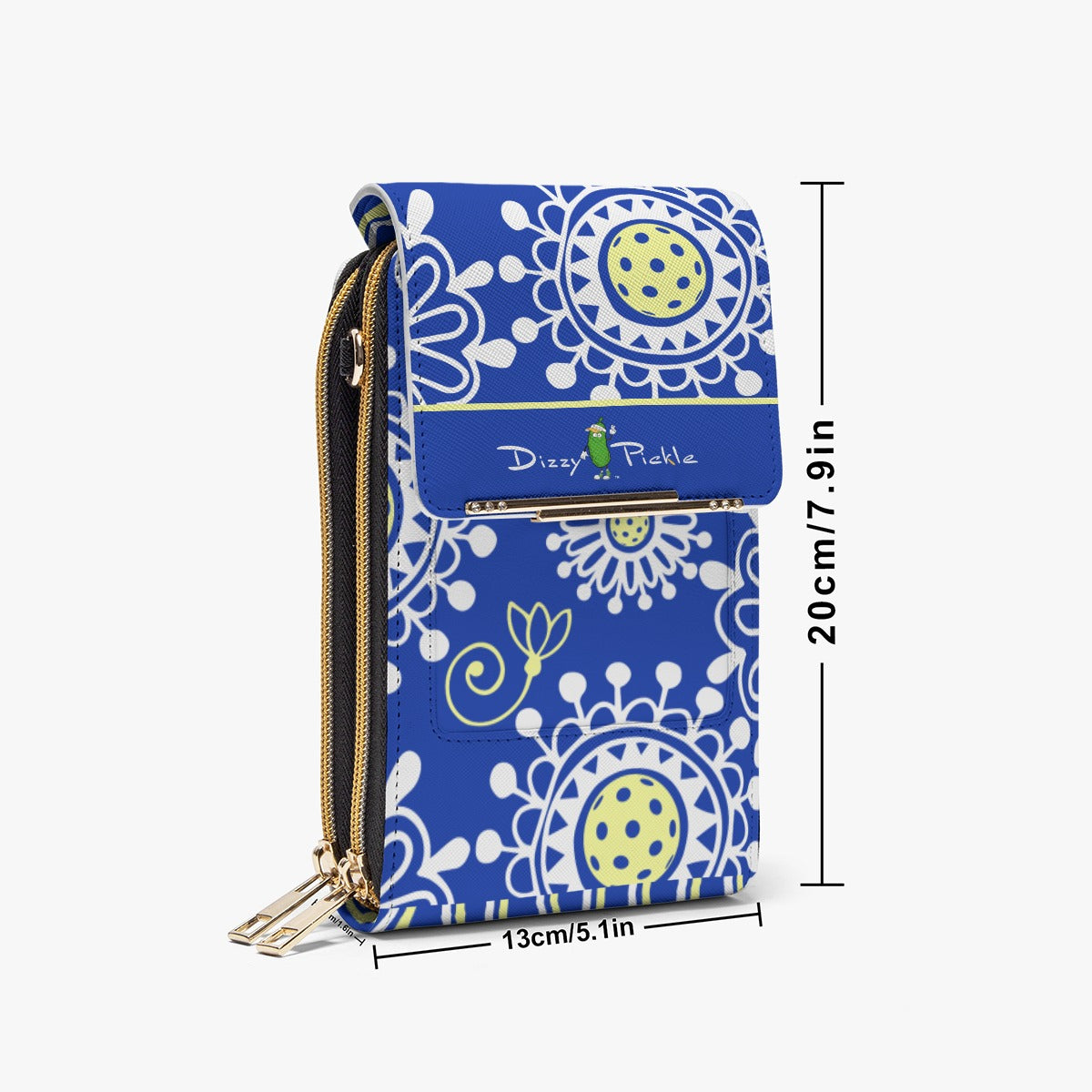 Dizzy Pickle Coming Up Daisies BY Women's Pickleball Mobile Phone Crossbody Bag