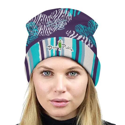 Dizzy Pickle Shelley Deep Purple One-Size Knitted Beanie