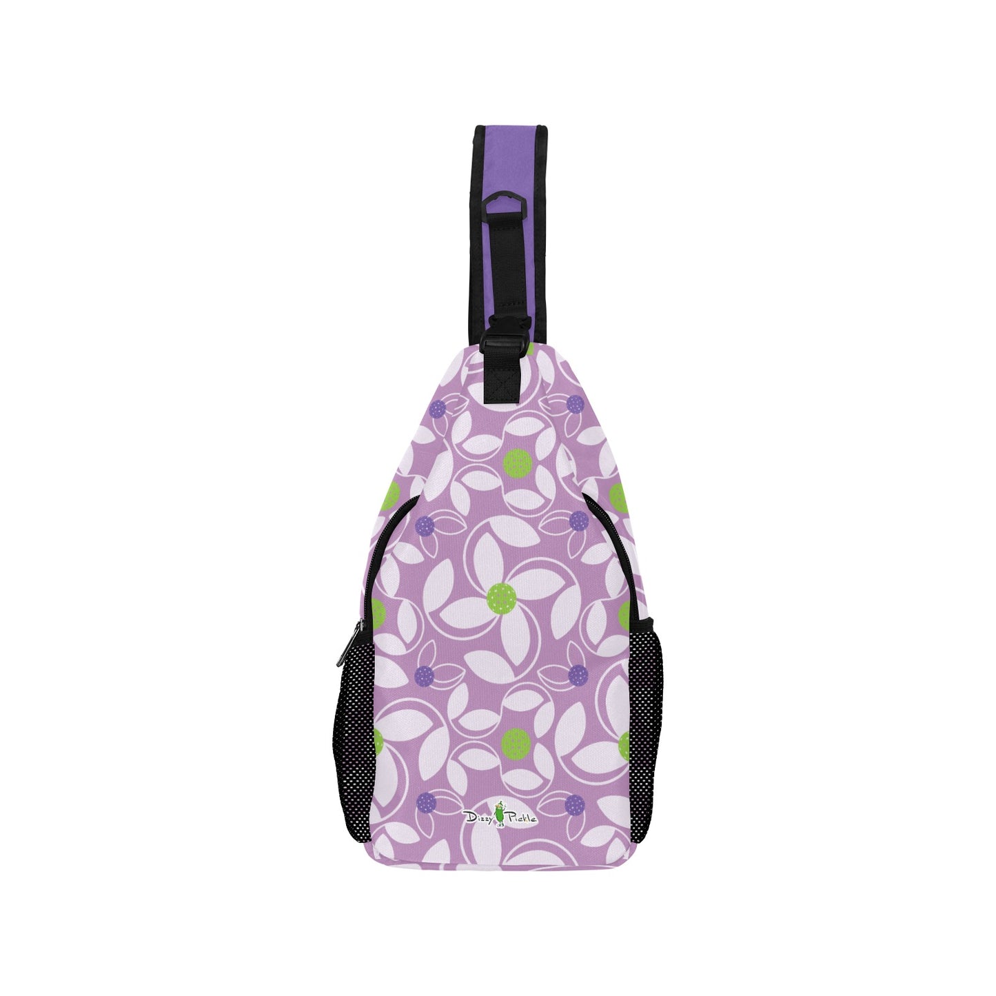 Dizzy Pickle Beth Lavender Pickleball Grab-N-Go Crossbody Casual Chest Bag