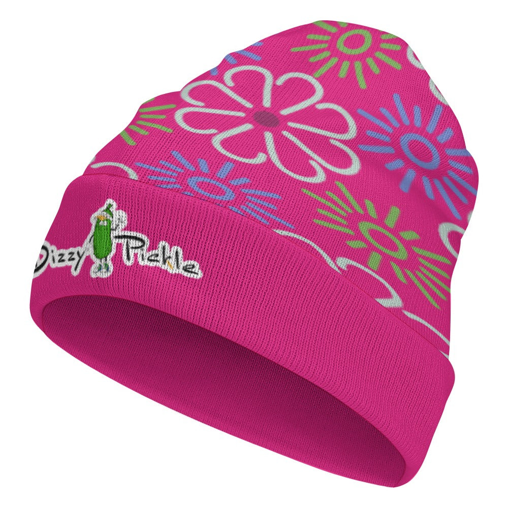 Dizzy Pickle April Pink One-Size Knitted Beanie