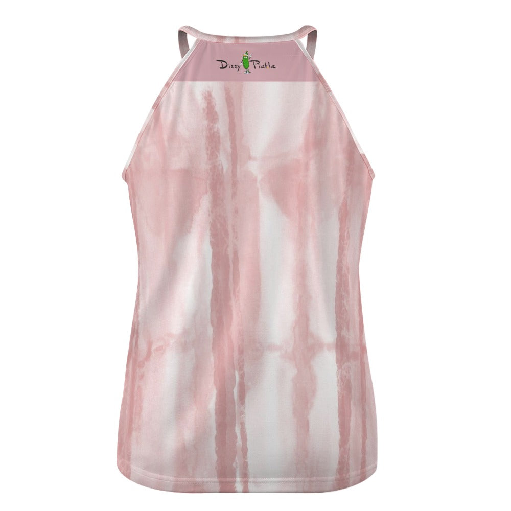 Dizzy Pickle DZY P Classic Pink Dreams Women's Pickleball Crew Neck Vest