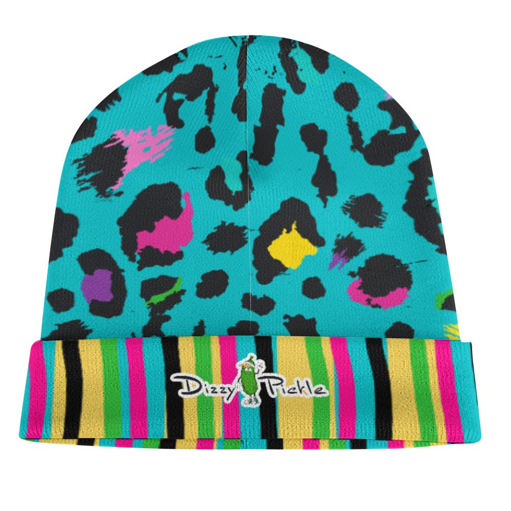 Dizzy Pickle Amber Cool Teal One-Size Knitted Beanie