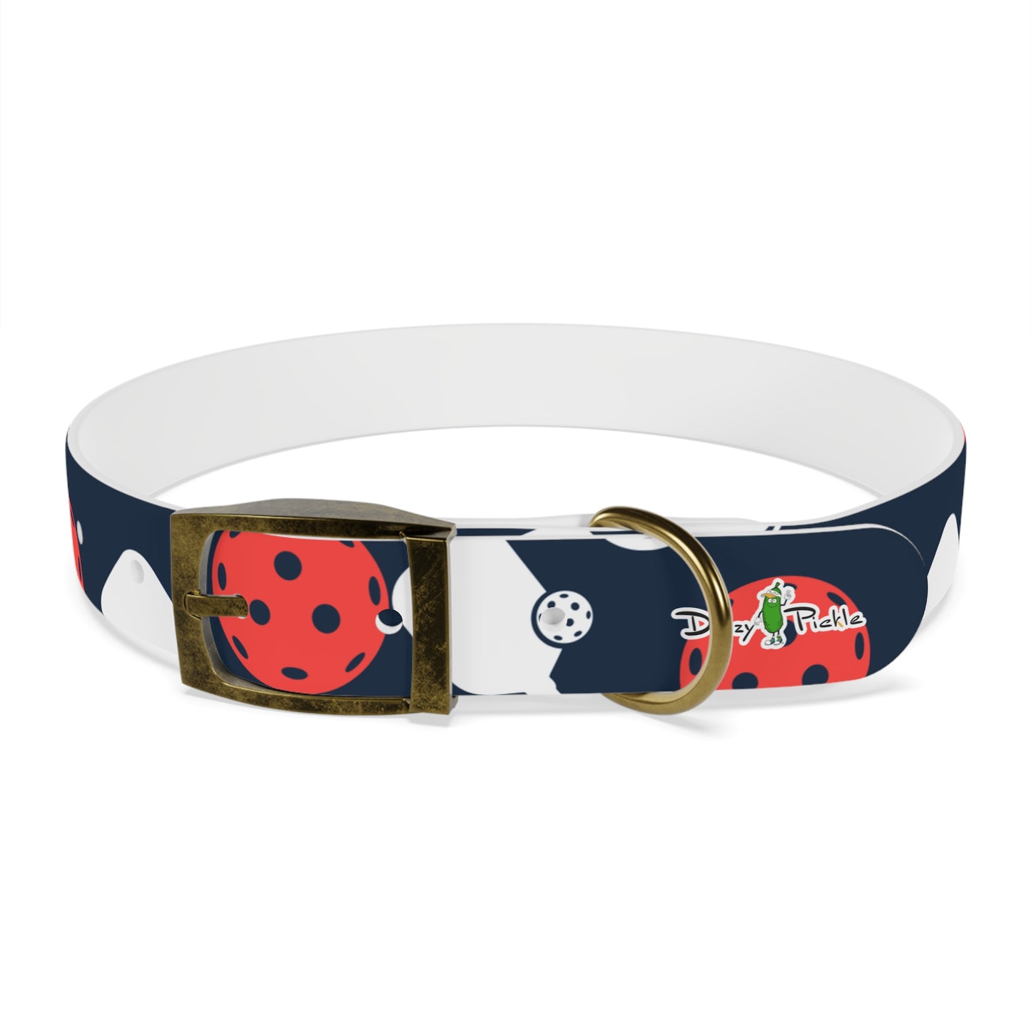 Dizzy Pickle Van Paddles and Balls Pickleball Dog Collar