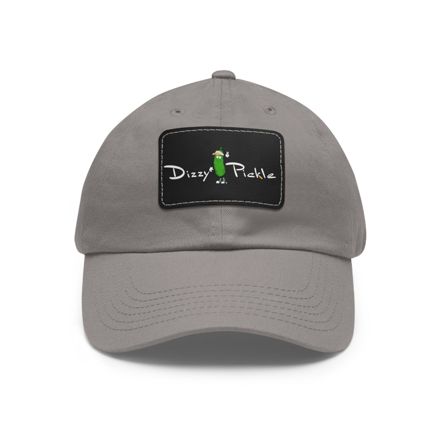 Dizzy Pickle DZY P Classic Unisex low-profile Hat with Leather Patch v2