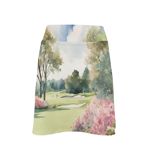 Dizzy Pickle Springtime in Augusta Women's Athletic Skort with Inner Shorts and Two Ball Pockets