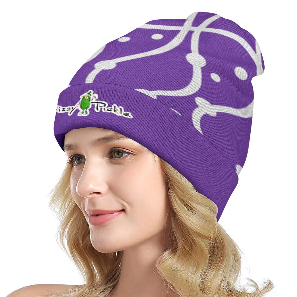 Dizzy Pickle So Sweet Purple Haze One-Size Knitted Beanie