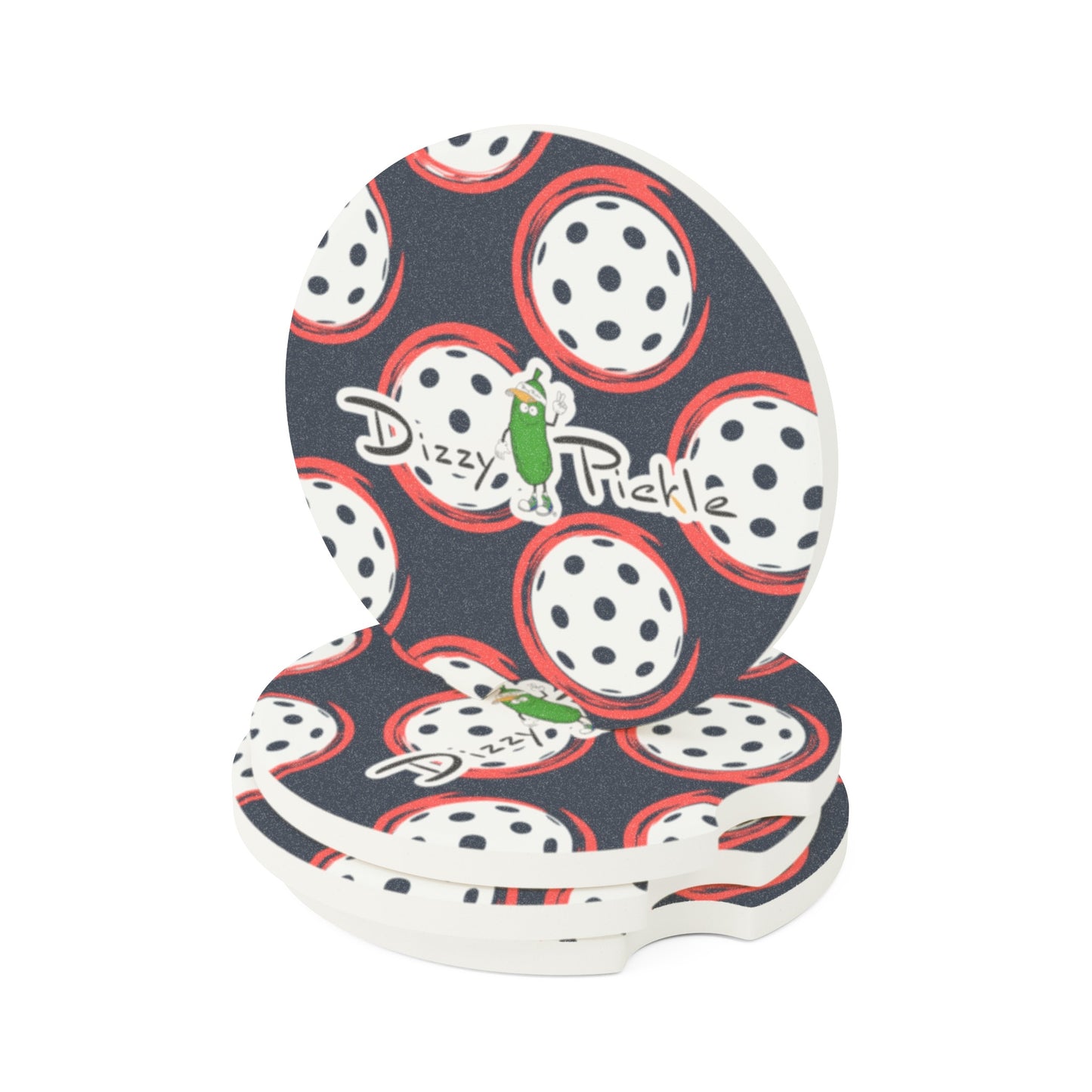 Dizzy Pickle Van Main Soapstone Car Coaster