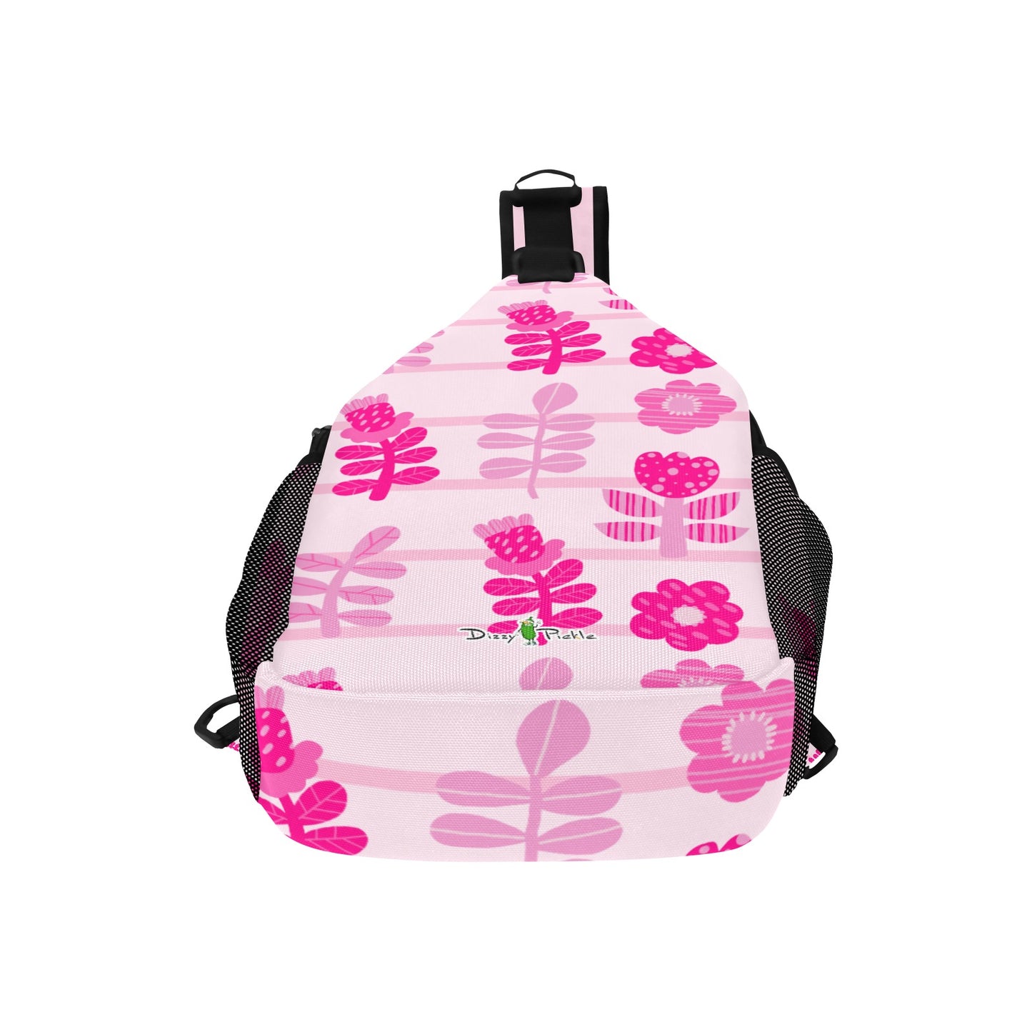 Dizzy Pickle Avery Blooms Pickleball Grab-N-Go Crossbody Casual Chest Bag