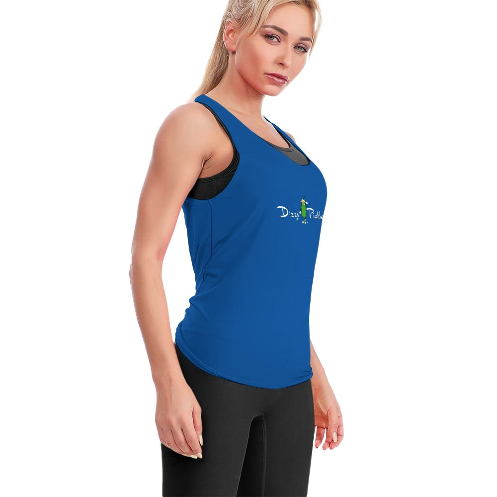 Dizzy Pickle DZY P Classic 2307 Women's Pickleball Sweat-Absorbing Sleeveless Tie-Back Vest