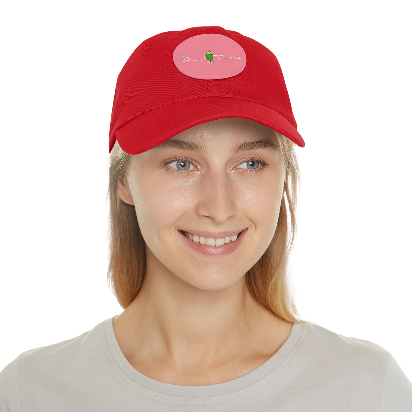 Dizzy Pickle DZY P Classic Unisex low-profile Hat with Round Leather Patch