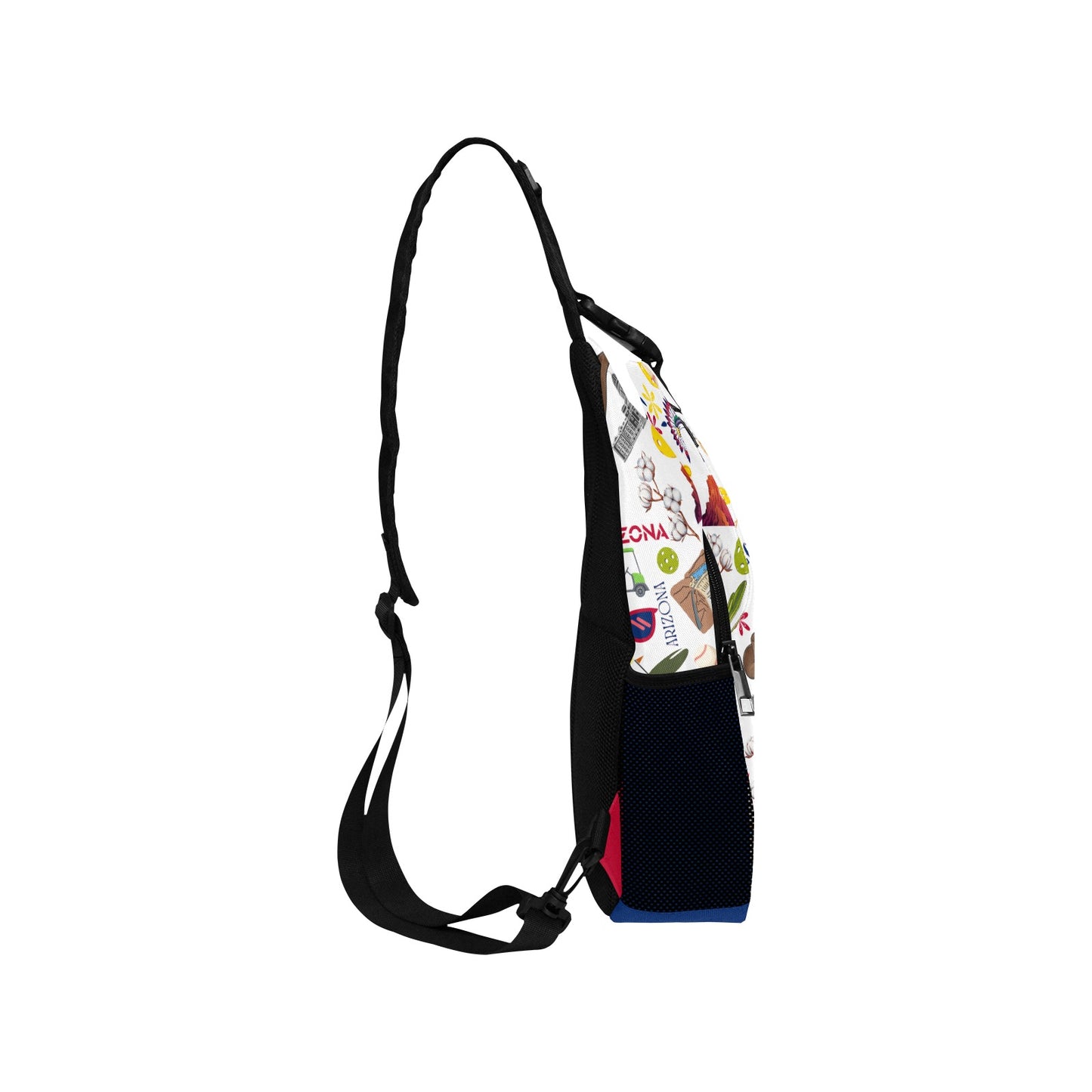 Dizzy Pickle Arizona Pickleball Grab-N-Go Crossbody Casual Chest Bag