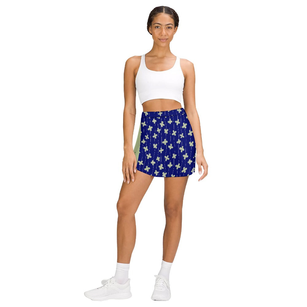 Dizzy Pickle Lesia BSC Collection Straight-Line Skirt with Inner Shorts and Pocket