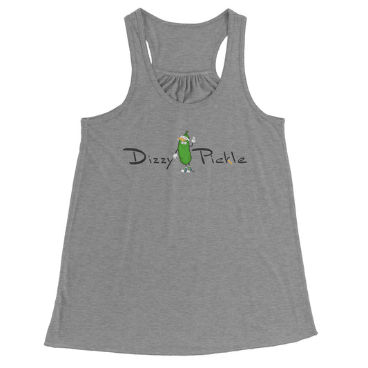 MEDIUM DZY P Classic - Flowy Raceback Tank by Dizzy Pickle ATHLETIC HEATHER