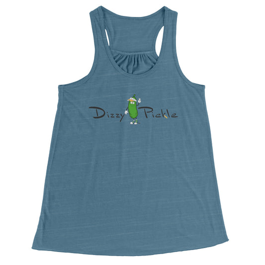 MEDIUM DZY P Classic - Flowy Raceback Tank by Dizzy Pickle DENIM