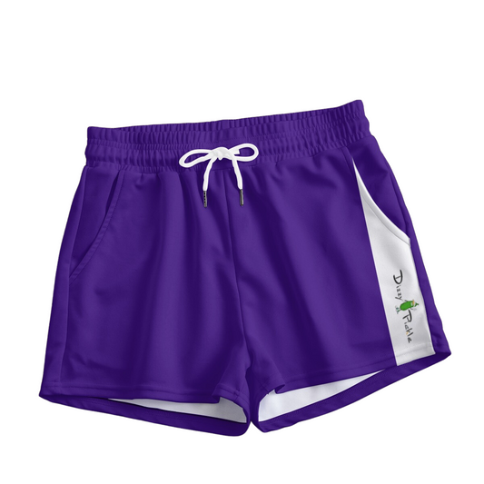 Dizzy Pickle DZY P Classic Women's Pickleball Casual Shorts Deep Purple