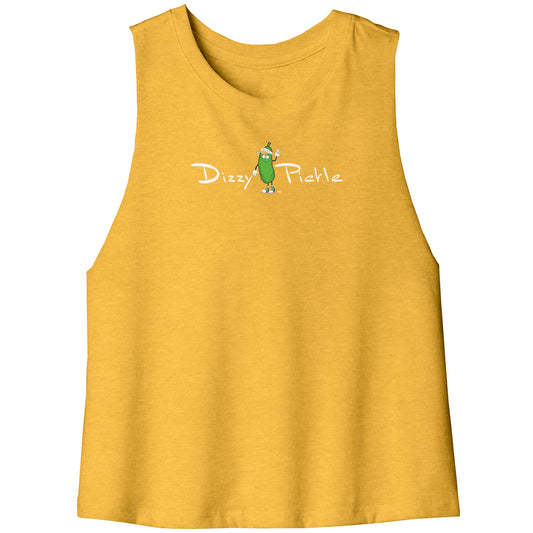 Dizzy Pickle DZY P Classic Bella Women's Racerback Crop Tank V1