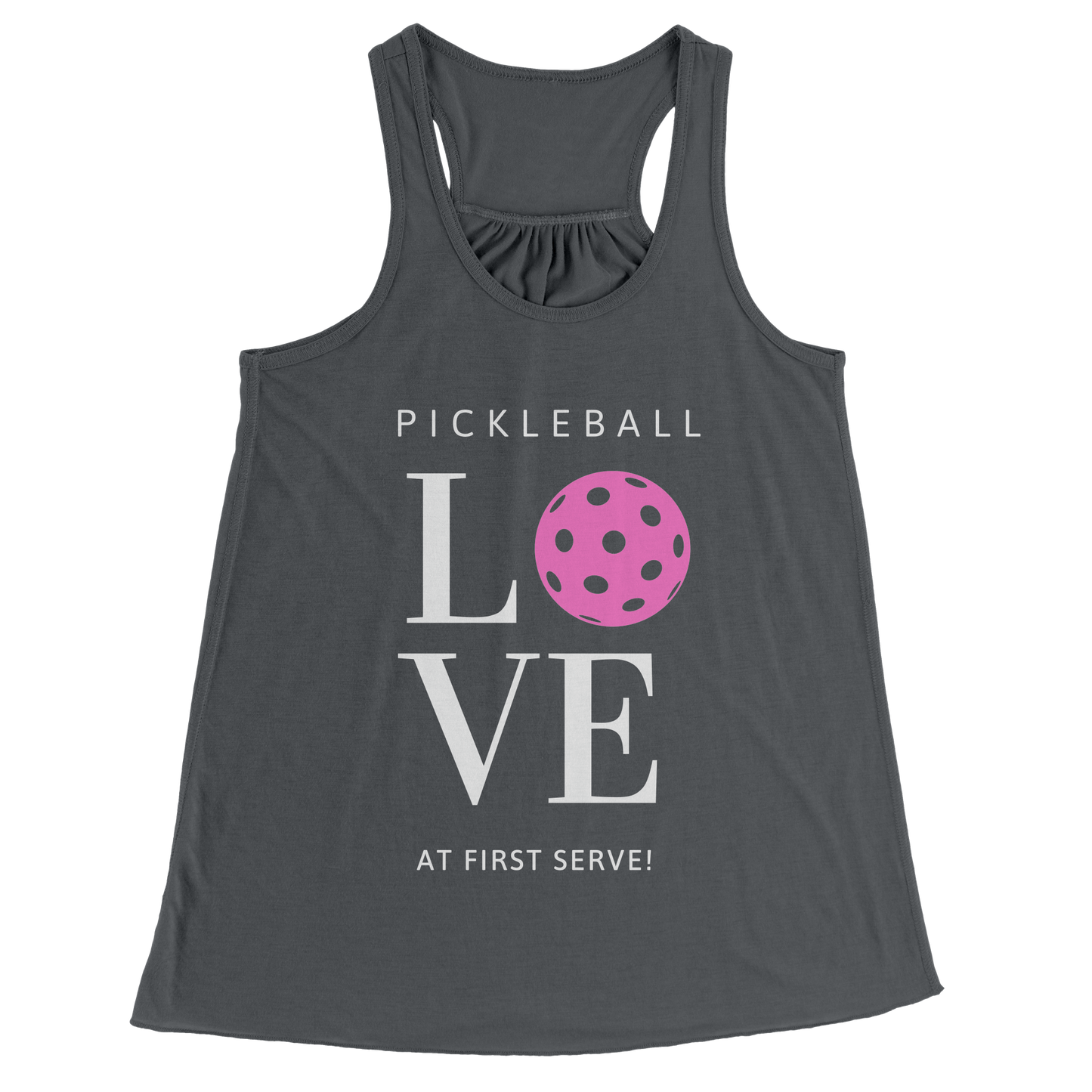 Dizzy Pickle Love at First Serve WP Women's Pickleball Flowy Raceback Tank