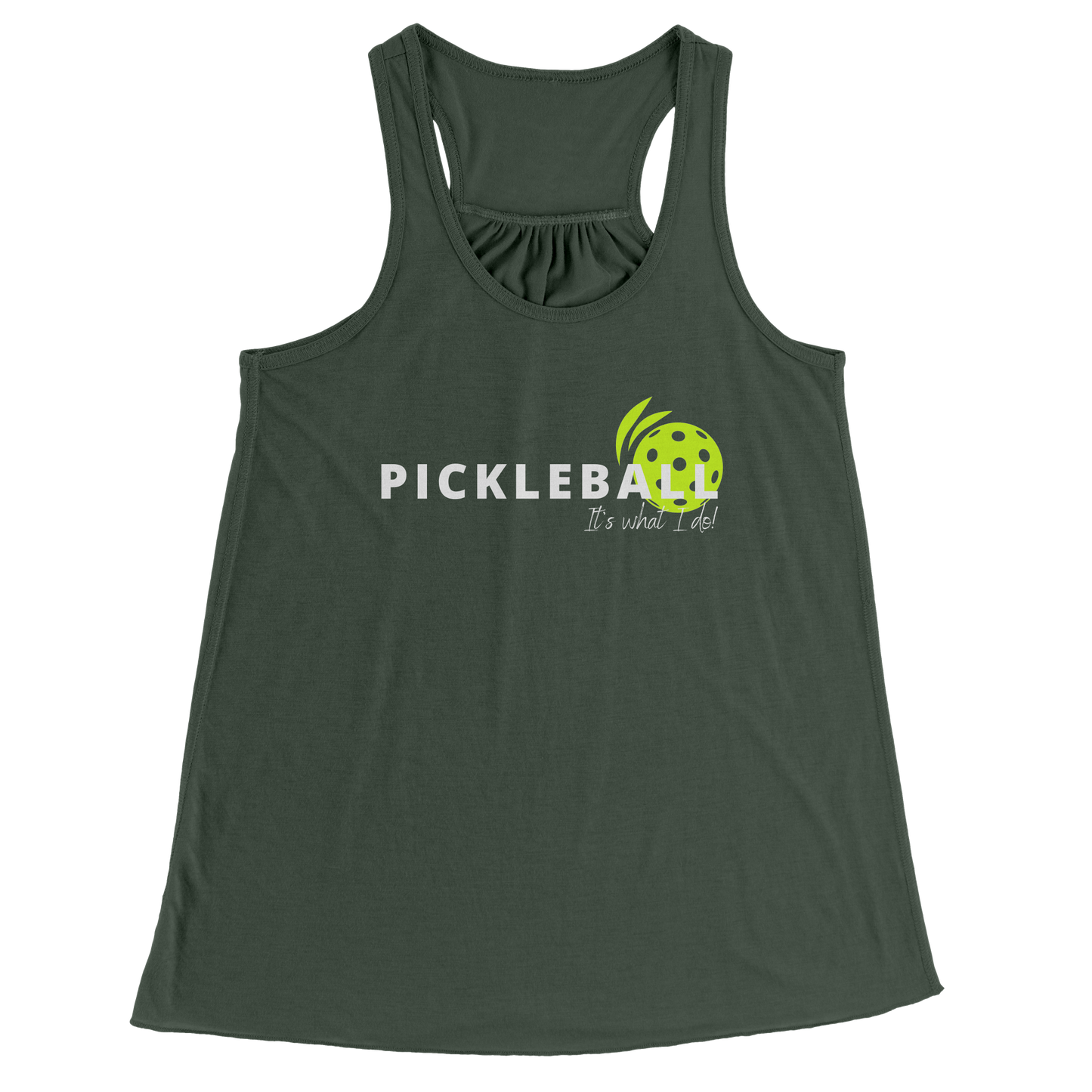 Dizzy Pickle PICKLEBAL It's What I Do WY Women's Pickleball Raceback Tank