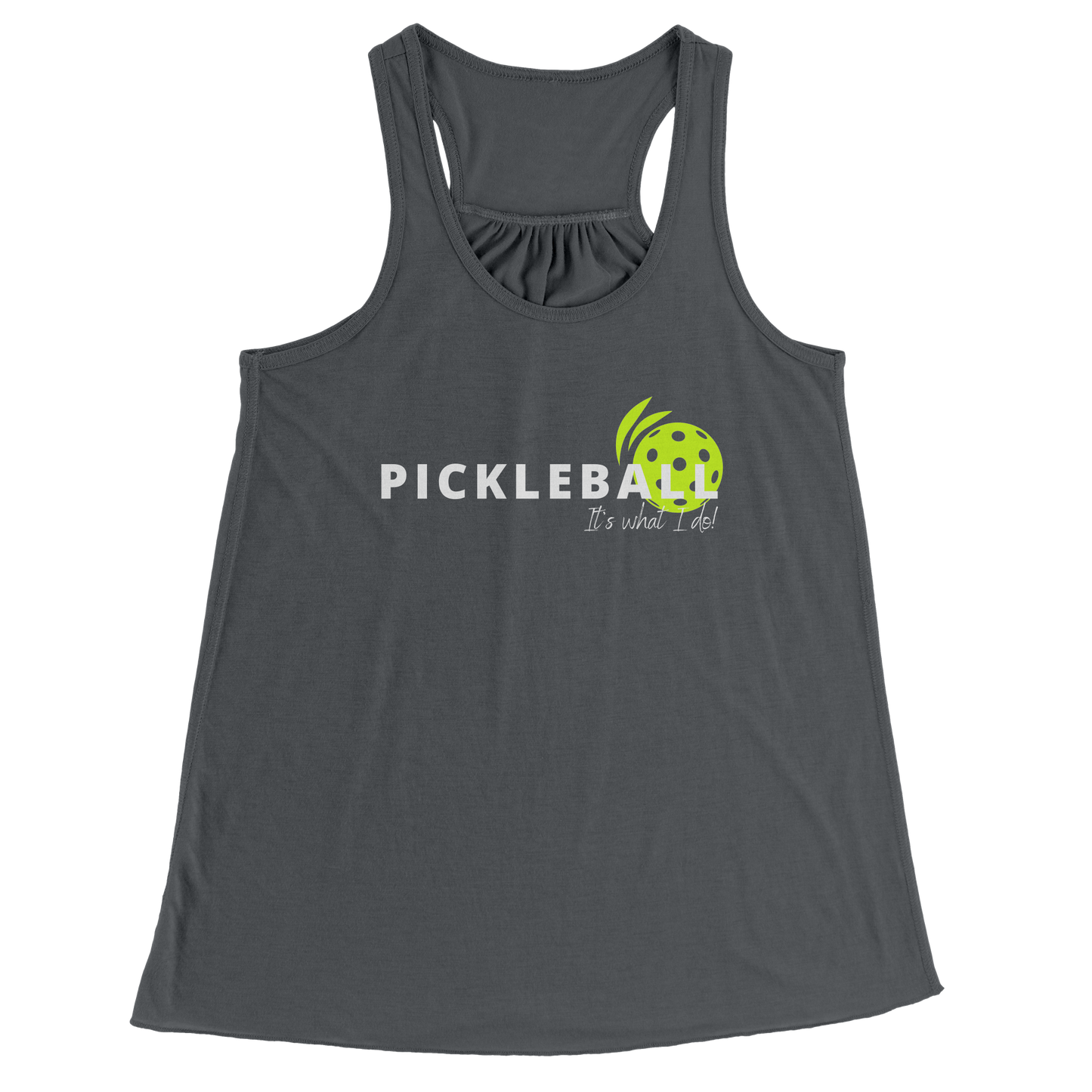 Dizzy Pickle PICKLEBAL It's What I Do WY Women's Pickleball Raceback Tank