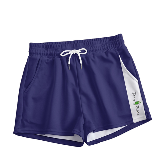 Dizzy Pickle DZY P Classic Women's Pickleball Casual Shorts with Pockets Eggplant