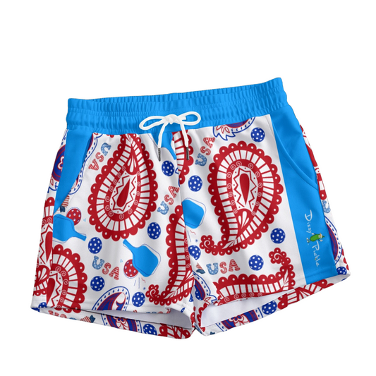 Freedom - Pickleball Casual Shorts by Dizzy Pickle