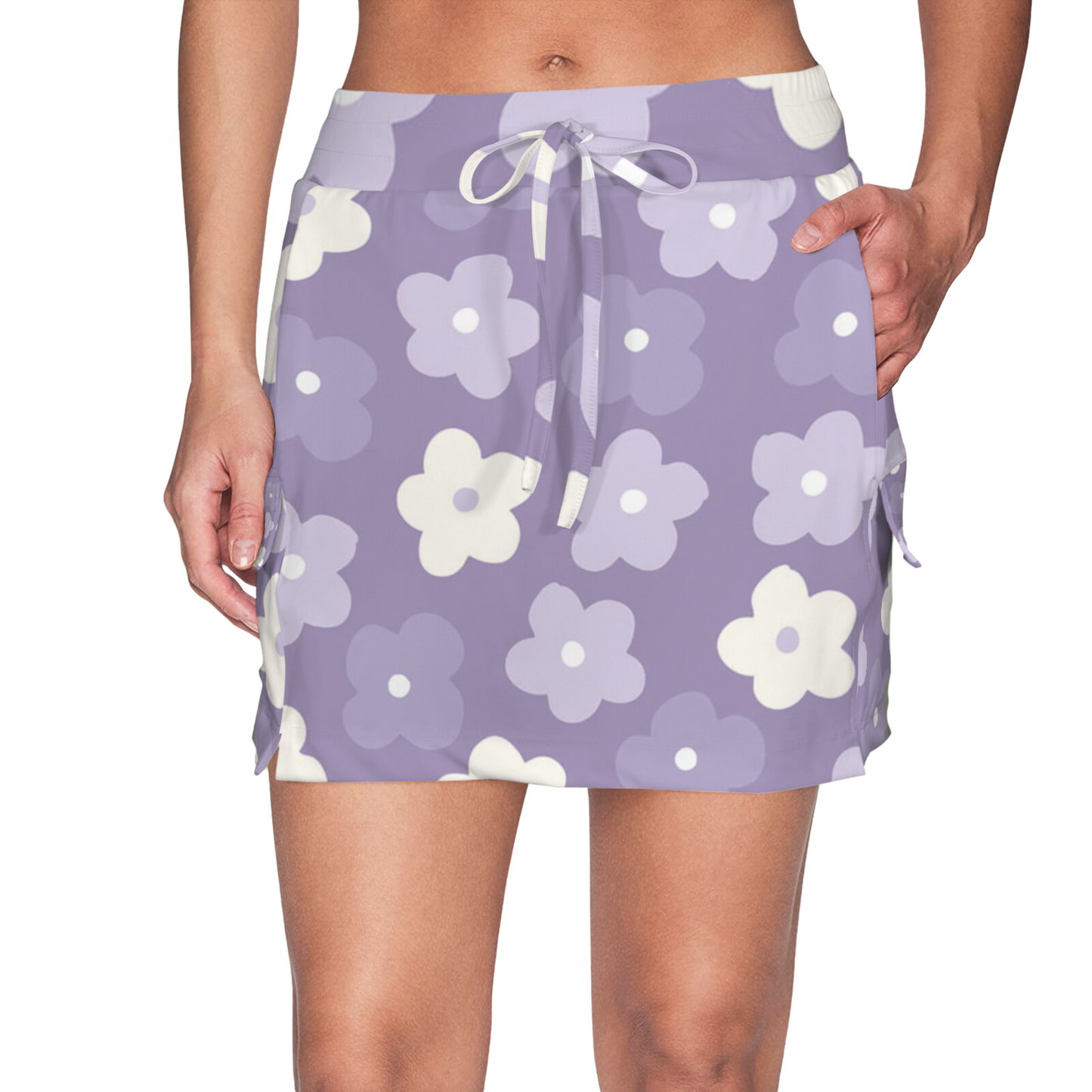 Dizzy Pickle Sophie Bouquet Women's Sports Cargo Straightline Skorts