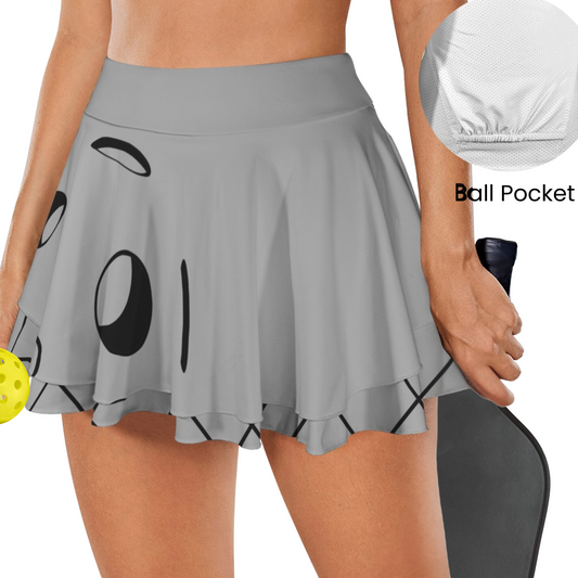 Dizzy Pickle Lisa GB Women's Double Hem Pickleball Skort