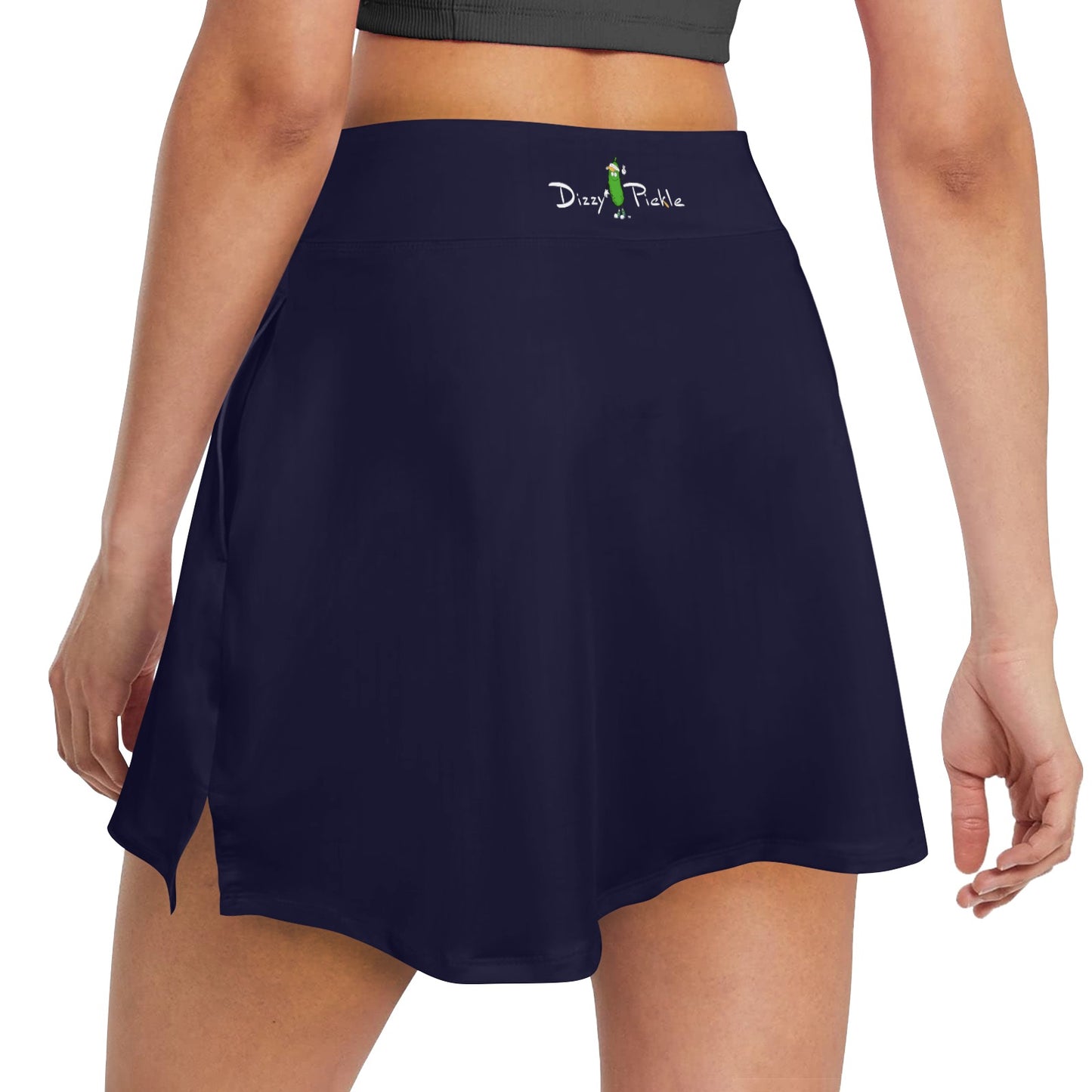 Dizzy Pickle Lisa NBG Ball Women's Pickleball 18" Athletic Skort with Inner Shorts and Two Ball Pockets