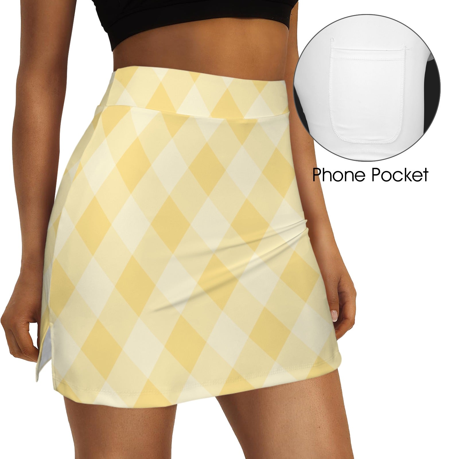 Feel Lucky Yellow Plaid