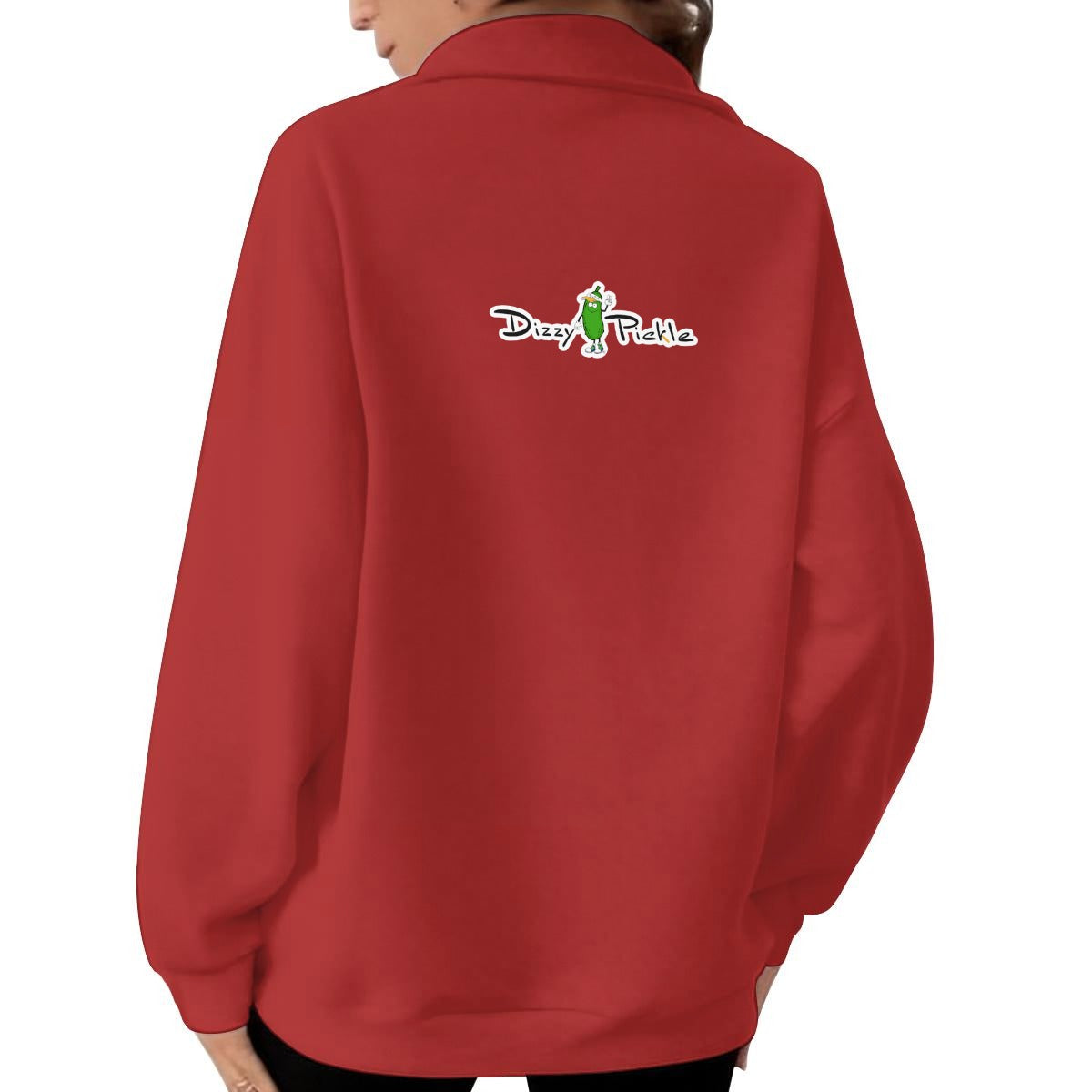 Dizzy Pickle Women's Pickleball Half-Zip Performance Fleece Sweatshirt