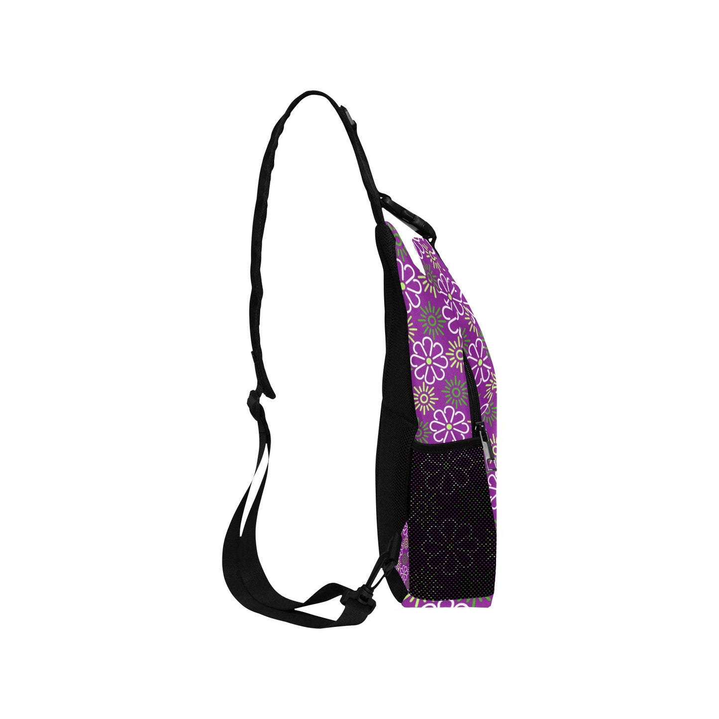 Dizzy Pickle April Purple Pickleball Grab-N-Go Crossbody Casual Chest Bag