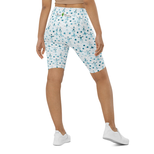 Dizzy Pickle Heidi TW Balls Women's Pickleball High-Waisted Biker Shorts