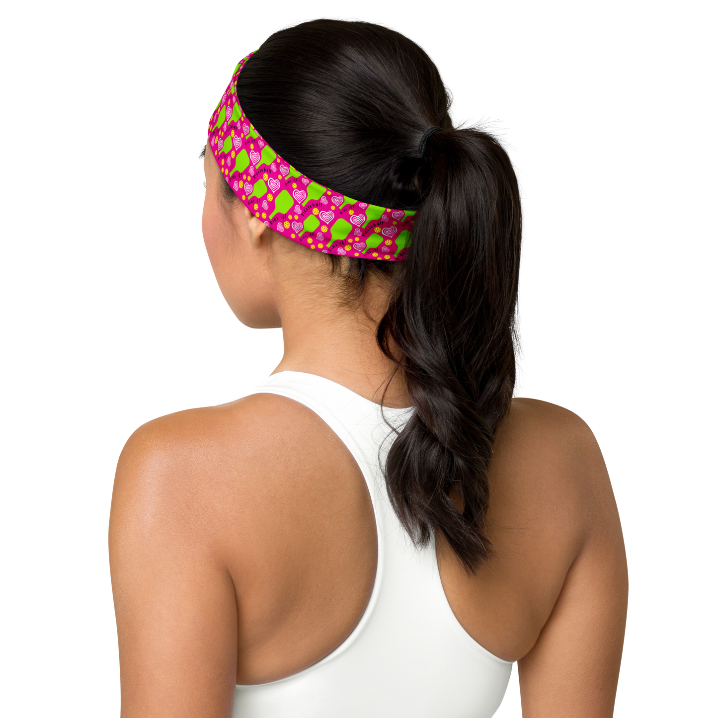 Dizzy Pickle Dinking Diva Hearts PG Women's Pickleball Headband