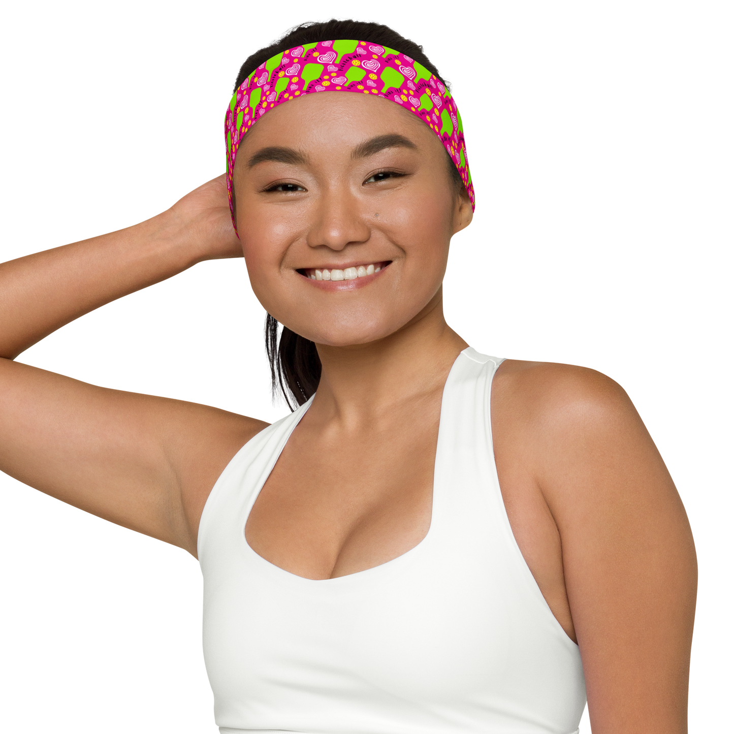 Dizzy Pickle Dinking Diva Hearts PG Women's Pickleball Headband