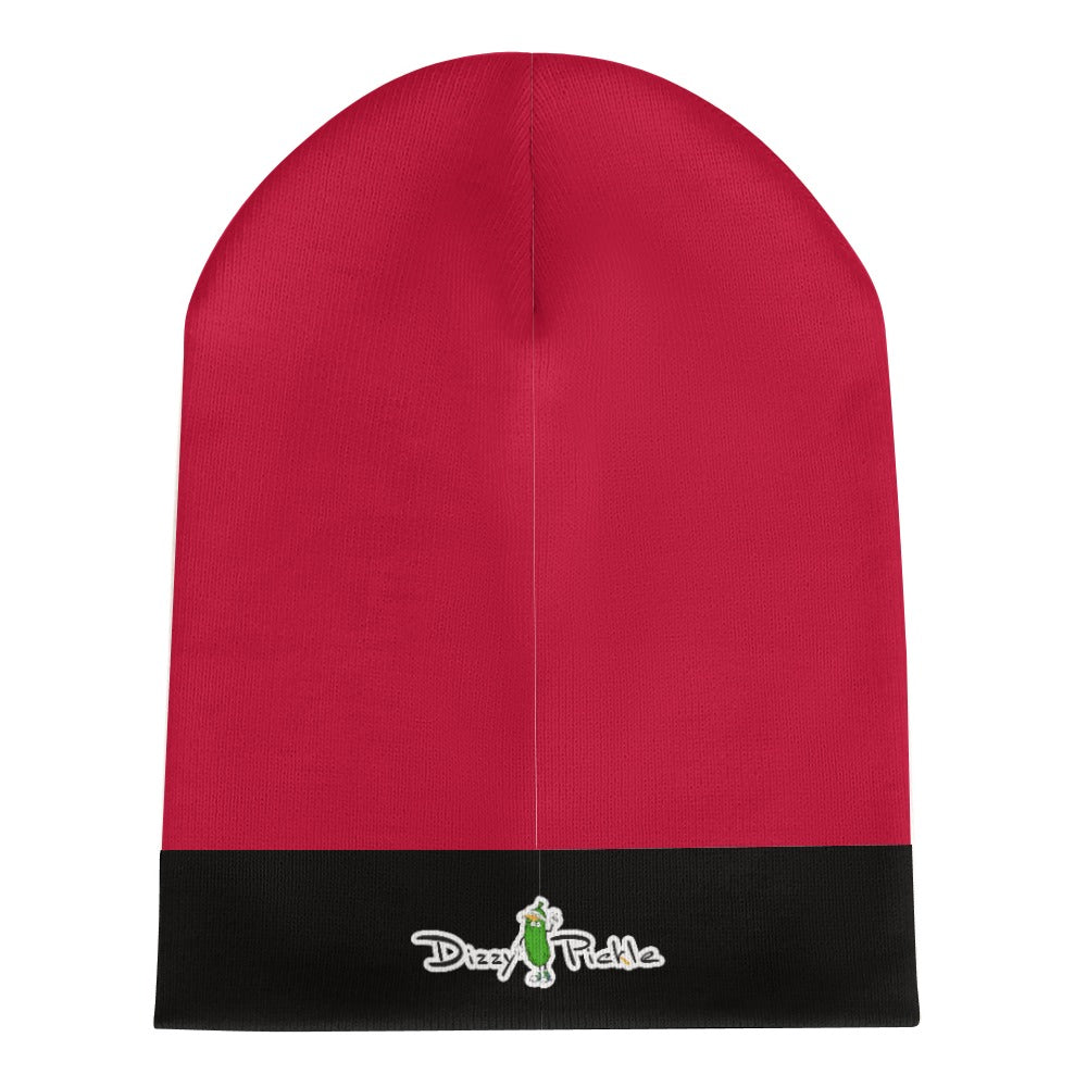 Dizzy Pickle DZY P Classic Red/Black Unisex Knitted Beanie