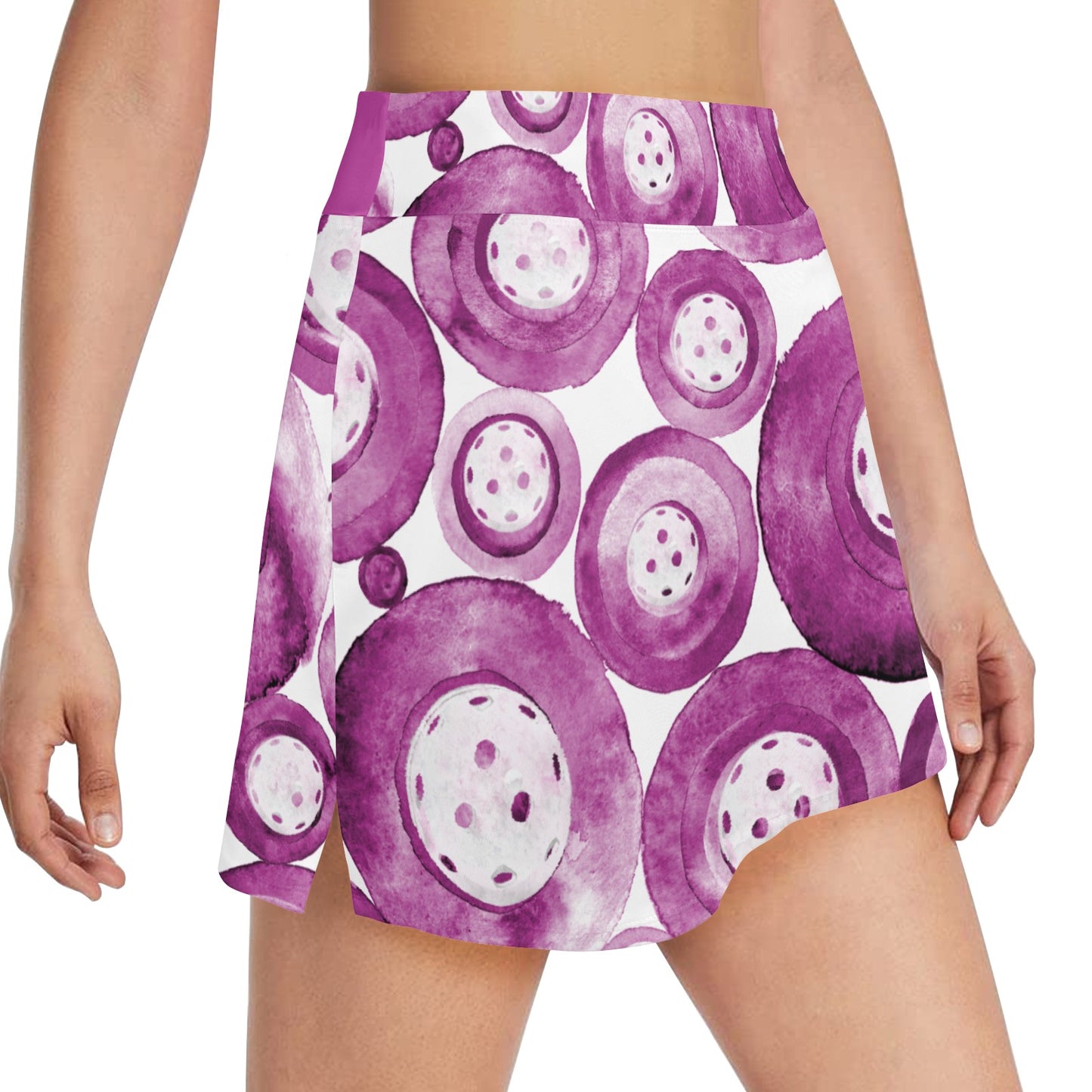 Dizzy Pickle Heidi MW Balls Women's Pickleball 18" Athletic Skort with Inner Shorts and Two Ball Pockets